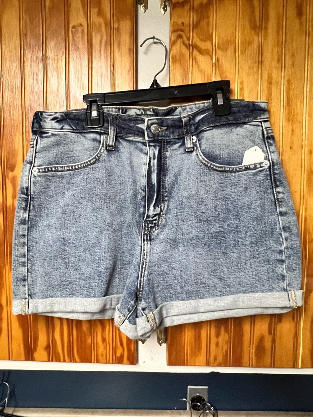 NWT Wild Fable Classic High-Rise Denim Shorts - Blue size 12